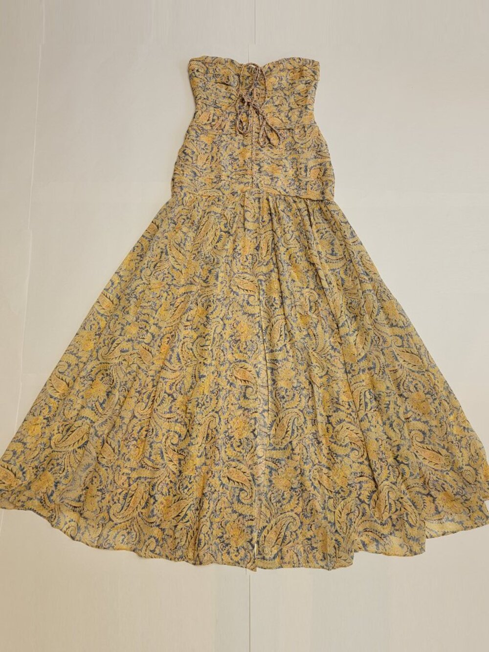Veronica Beard Lucine Paisley Silk Gown - Picture 5 of 16